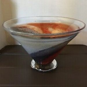 Kosta Boda Large Twister Centerpiece Bowl